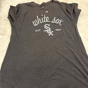 Majestic Chicago White Sox Gray Graphic Tee